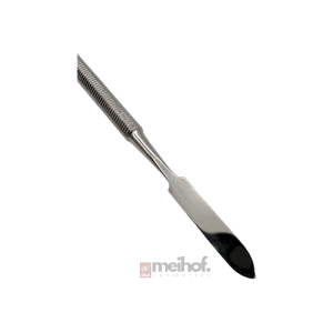 NAM24 | Metallspatel Beidseitig lang | Edelstahl